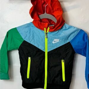 Nike Windrunner Sportswear Toddler 2T  Hooded Full Zip Jacket